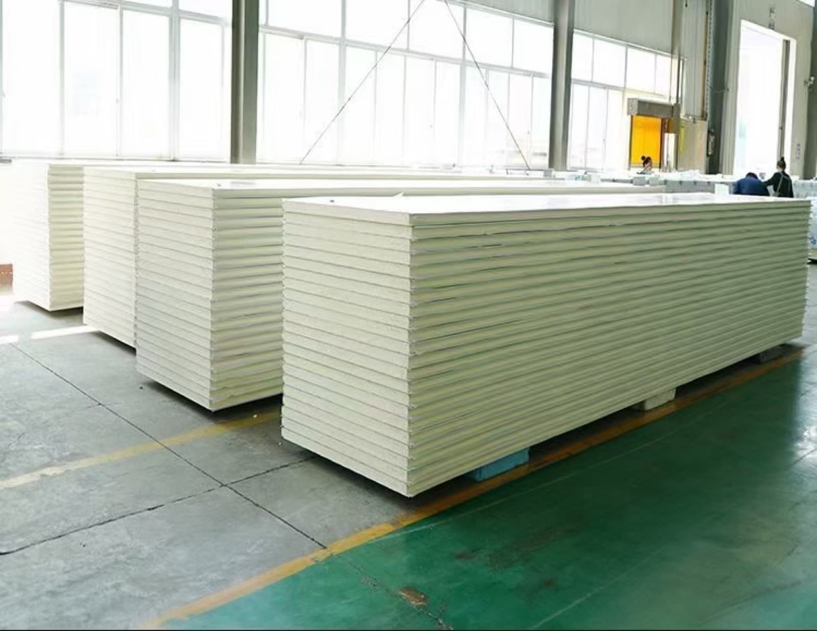 Insulated roof panels